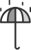 Image of an open umbrella
