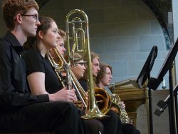 Student performing in Parish Church ©Amy Liptrott