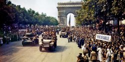 Arc de Triomphe during liberation