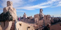 Casa Mila rooftop in Barcelona