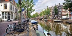 Canal in Amsterdam