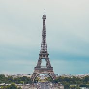 View across to the Eiffel Tower