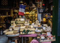 French market stall