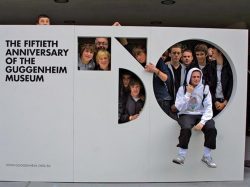 Group at Guggenheim New York