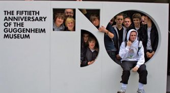 Group at Guggenheim New York