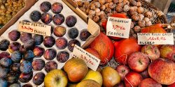 Produce at a French market