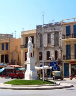 The centre of Rethymno
