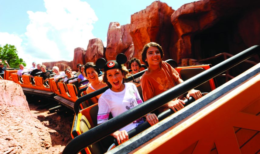 Ride at Disney paris