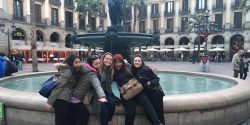 Students in Barcelona