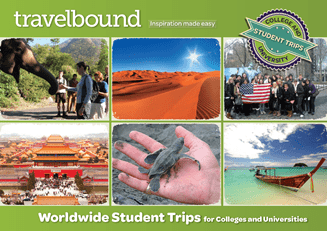 Travelbound further education university and college trips brochure