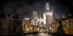 View over Charles Bridge