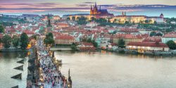 View over Prague (architecture)