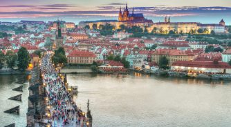 View over Prague