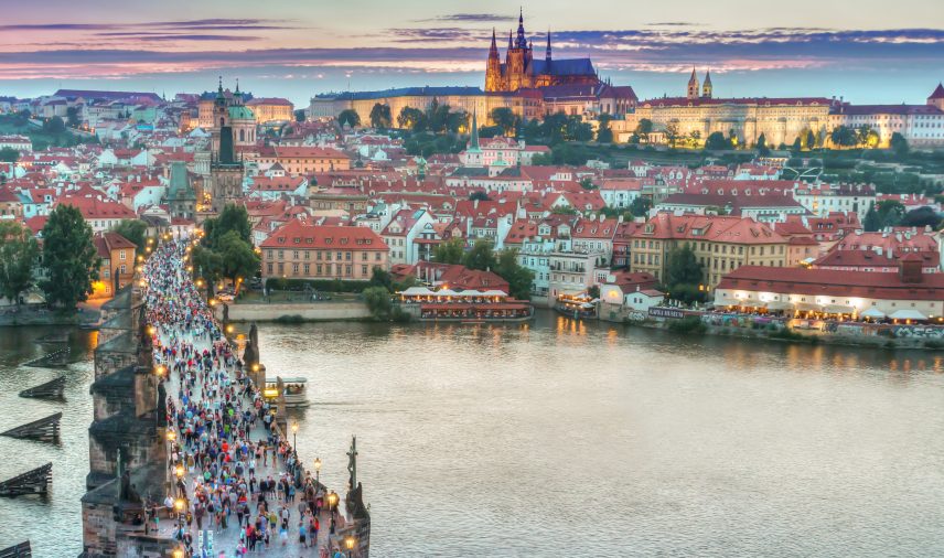 View over Prague