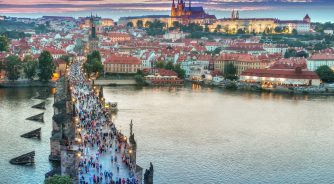 View of Prague