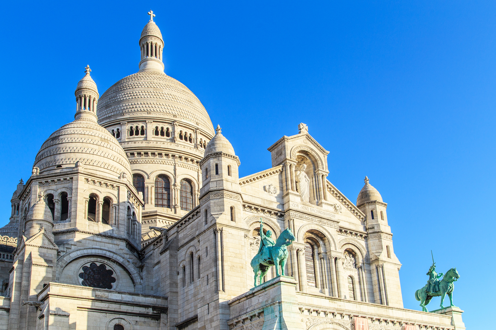 The Sacré Coeur in Montmartre, Paris