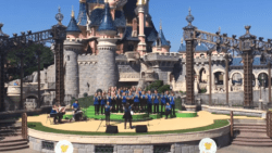 Band playing at Disneyland Paris