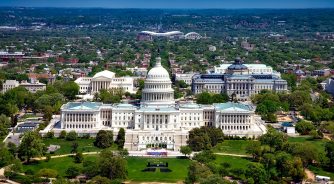 Washington DC View of capitol