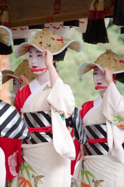 Geisha in Gion area of Kyoto