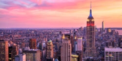 New,York,City,Midtown,With,Empire,State,Building,At,Amazing