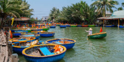 Basket,Boat,Tour,View,Lagoon,In,Hoi,An,,Danang,Vietnam