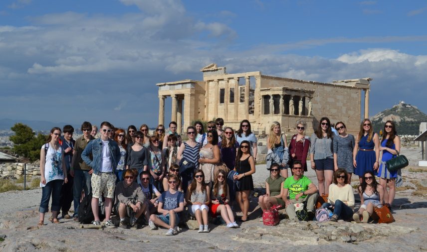 School trip in Athens