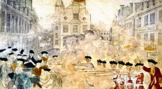 Sites of the Boston Massacre and Boston Tea Party