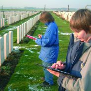 Students on Battlefields History trip