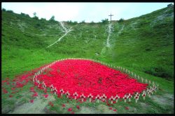 Lochnagar crater at La Boisselle_copyright J.Foley