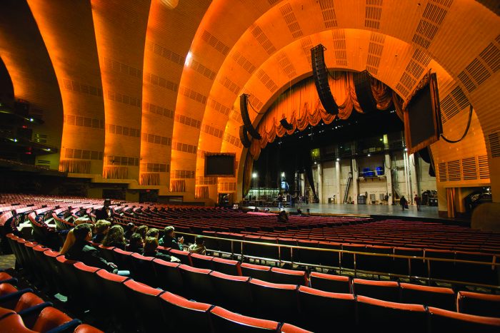 Radio City stage tour