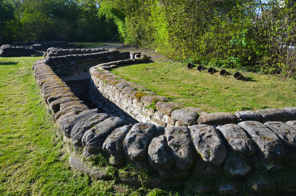 A preserved Yorkshire trench in Ypres