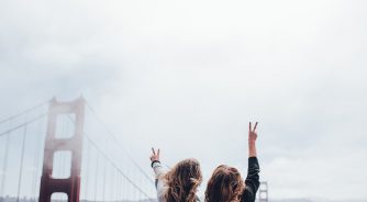 Group at the Golden Gate in San Fran