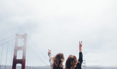 Group at the Golden Gate in San Fran