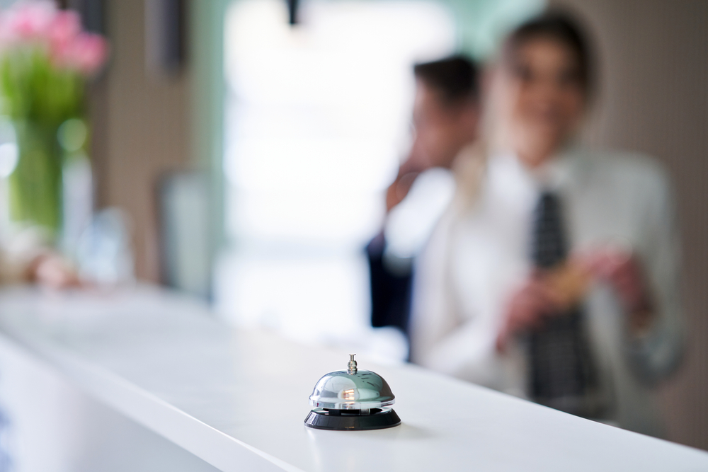 Hotel reception bell