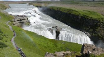 Iceland Waterfall Geography Trip