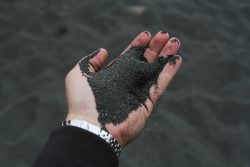 Lava sand