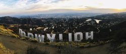 View from Hollywood sign