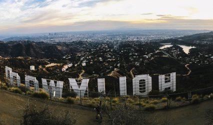 View from Hollywood sign