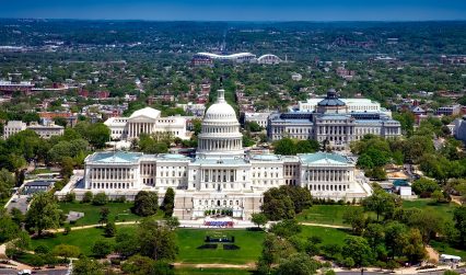 Washington DC View of capitol