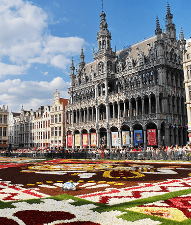 Flowers at Grand Place