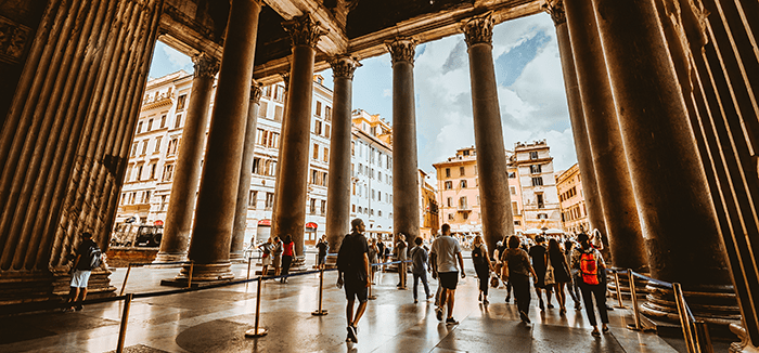 Inside the Pantheon, Rome