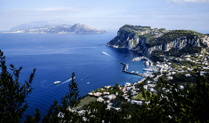 View over Capri