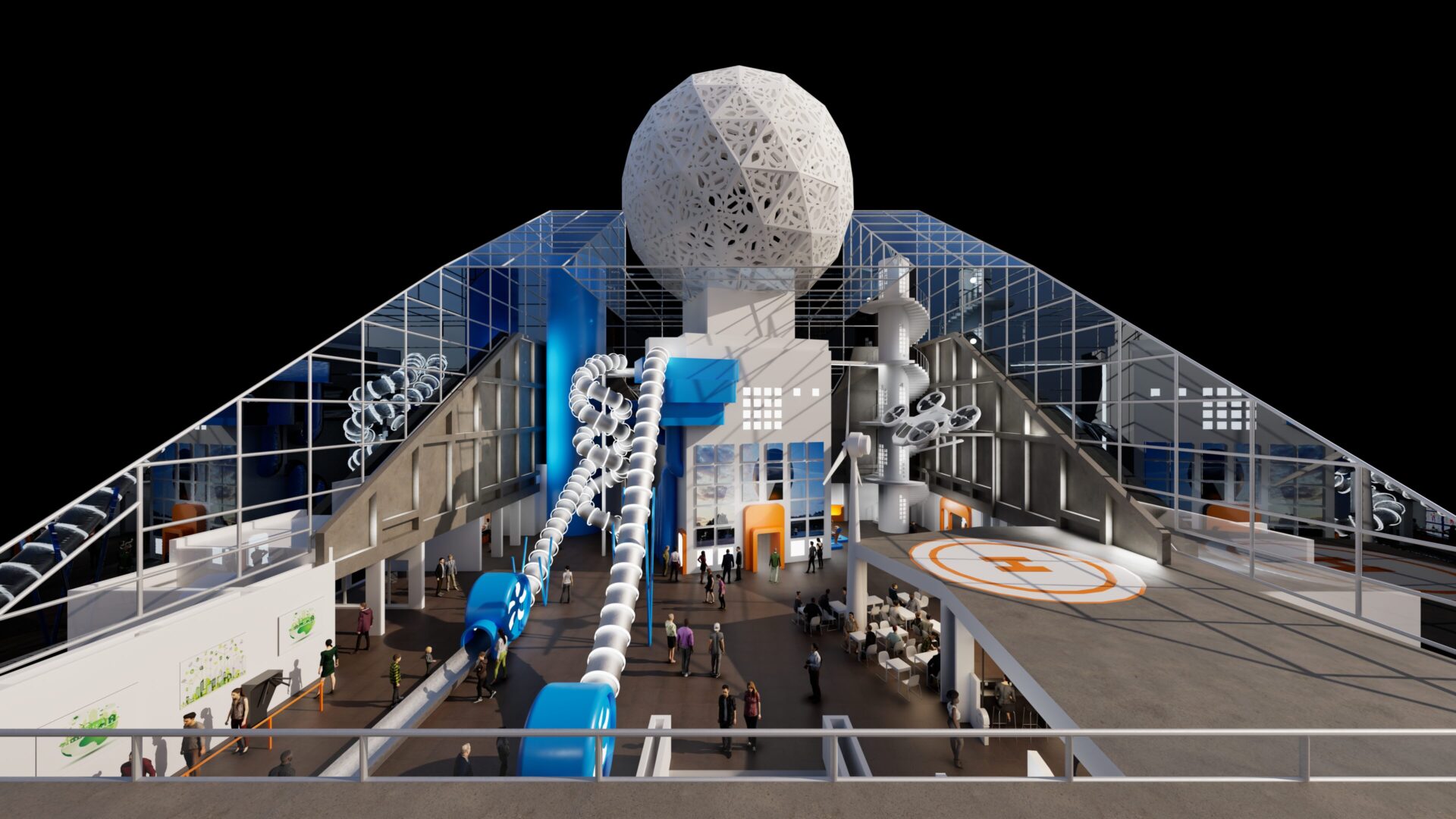 'L'Odyssée Electrique' at Pulse at the Futuroscope