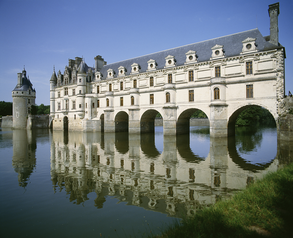 Chateau de Chenonceau in the Loire Valley, France