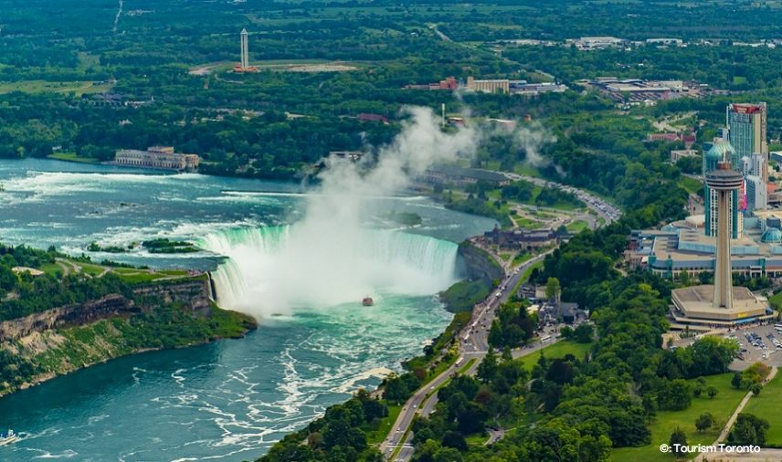 Niagara Falls aerial view. Photo credit: Tourism Toronto.