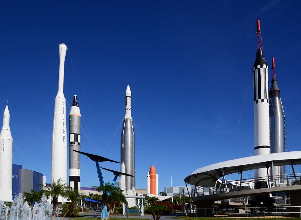 Rockets at Kennedy Space Center in Orlando