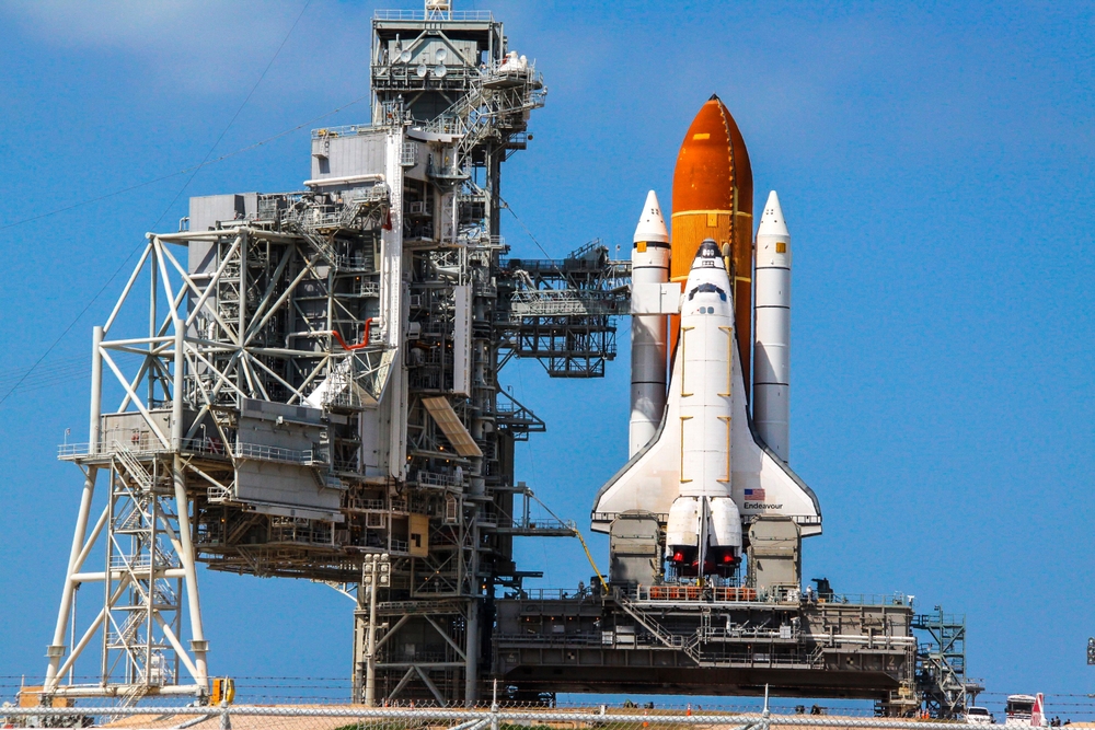 Spaceship at Kennedy Space Center in Florida