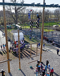 High ropes at Condover Hall
