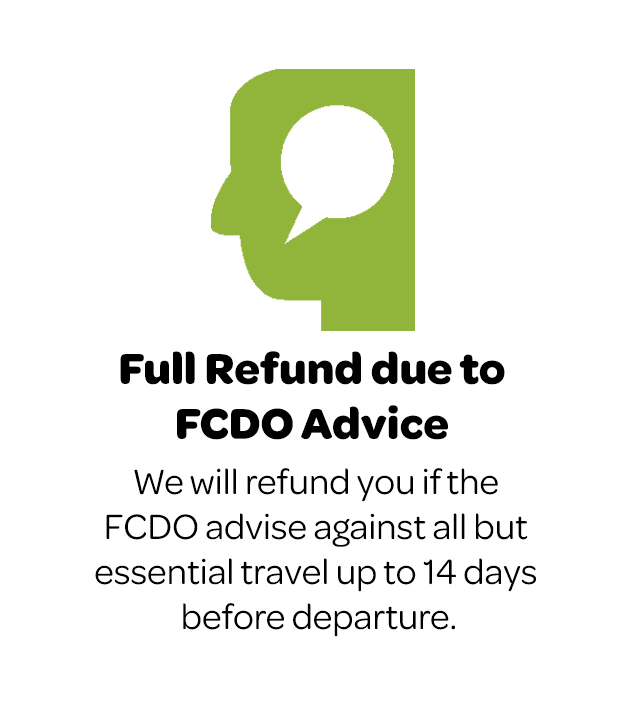 Refund due to FCDO advice
