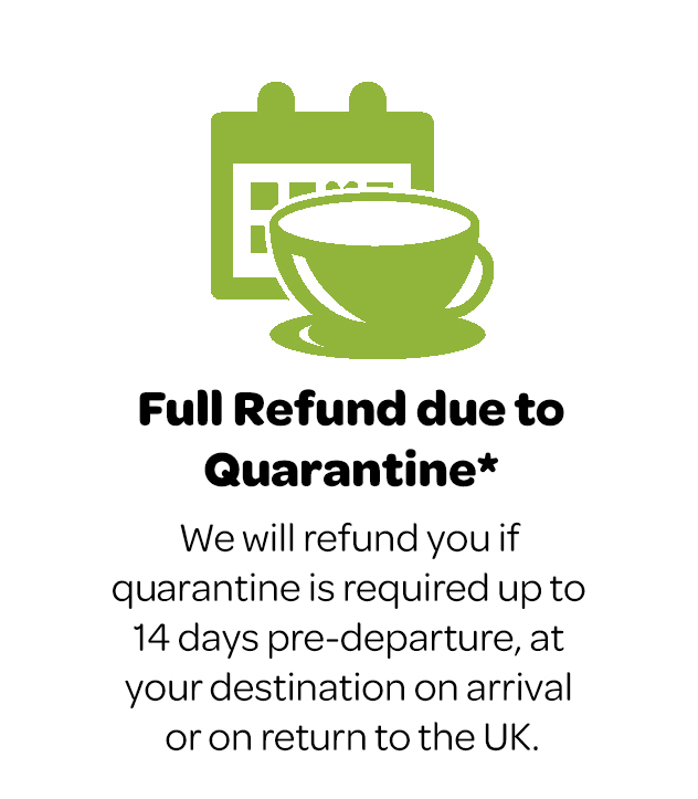 Refund due to quarantine Refund due to quarantine